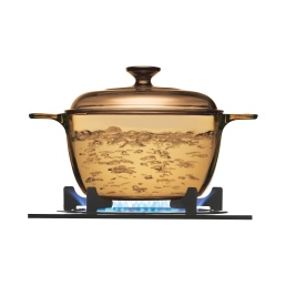 סיר זכוכית 3.25 ל' + מכסה, Vision