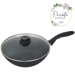 ווק 3.7 ל' 28 ס"מ + מכסה XD אינדוקציה, סוויס PC