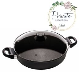 סיר שטוח 28 ס"מ 3.5 ל' אינדוקציה