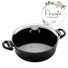 סיר נמוך 28 ס"מ 5 ל' אינדוקציה