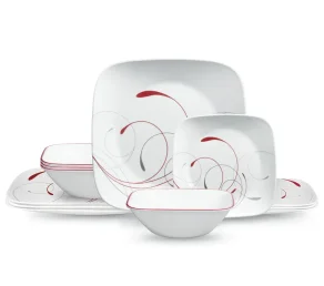 סט צלחות 12 חלקים, Splendor Square