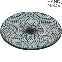 צלחת הגשה 23 ס"מ, Luxury Black